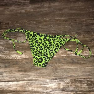 Super cheeky tie bikini bottoms